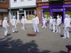 Mask-Street-Theatre-Show-in-Canterbury-with-Tom-from-TK-Arts-Nobody-becomes-Somebody